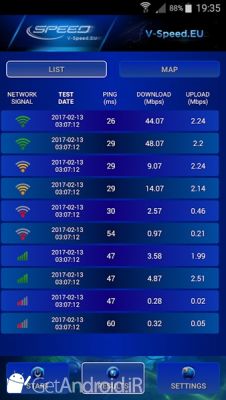 دانلود V-SPEED Speed Test اندروید