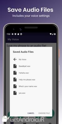 دانلود My Voice - Text To Speech (TTS) اندروید