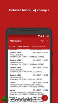 دانلود Autosync for MEGA - MegaSync اندروید