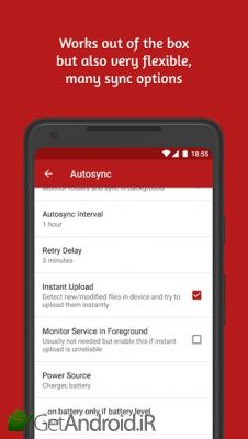 دانلود Autosync for MEGA - MegaSync اندروید