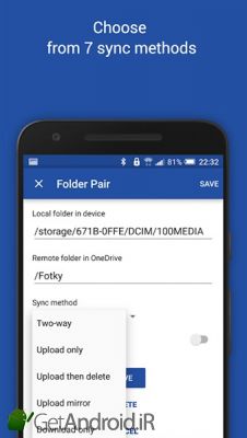 دانلود Autosync for OneDrive - OneSync اندروید