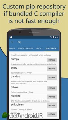 دانلود Pydroid 3 - IDE for Python 3 اندروید