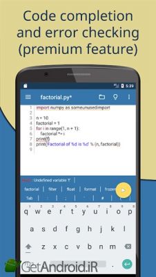 دانلود Pydroid 3 - IDE for Python 3 اندروید