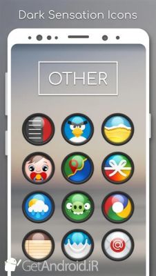 دانلود Dark Sensation -Icon Pack اندروید