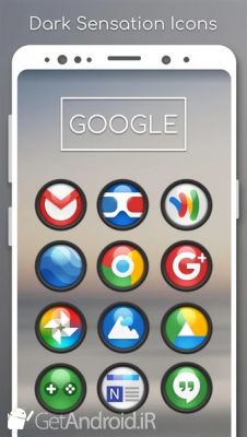 دانلود Dark Sensation -Icon Pack اندروید