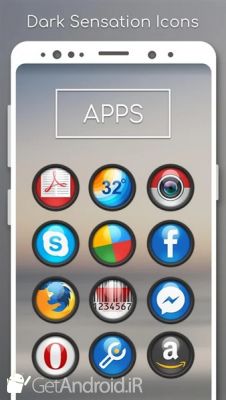 دانلود Dark Sensation -Icon Pack اندروید
