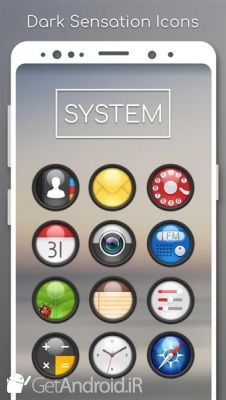 دانلود Dark Sensation -Icon Pack اندروید