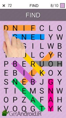 دانلود One By One - Multilingual Word Search اندروید