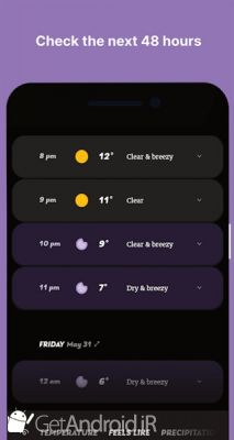 دانلود Appy Weather the most personal weather app 👋 اندروید
