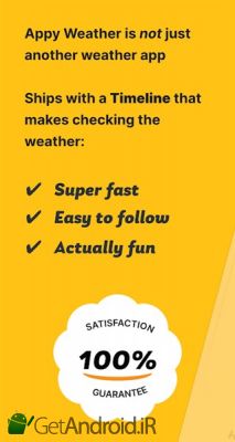 دانلود Appy Weather the most personal weather app 👋 اندروید