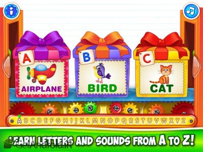 دانلود Baby ABC in box Kids alphabet games for toddlers اندروید