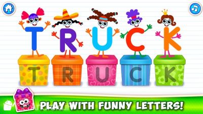 دانلود Baby ABC in box Kids alphabet games for toddlers اندروید