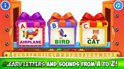 دانلود Baby ABC in box Kids alphabet games for toddlers اندروید