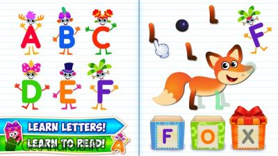 دانلود Baby ABC in box Kids alphabet games for toddlers اندروید