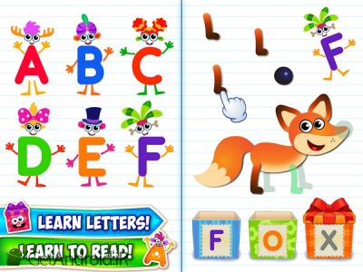 دانلود Baby ABC in box Kids alphabet games for toddlers اندروید