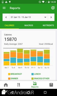 دانلود Calorie Counter by FatSecret اندروید
