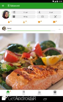 دانلود Calorie Counter by FatSecret اندروید