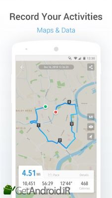 دانلود Walking & Running Pedometer for Health & Weight اندروید