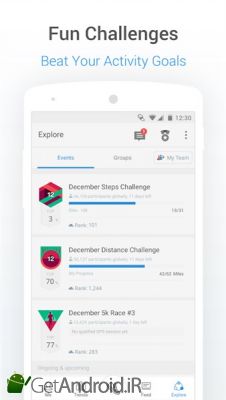 دانلود Walking & Running Pedometer for Health & Weight اندروید