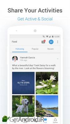 دانلود Walking & Running Pedometer for Health & Weight اندروید