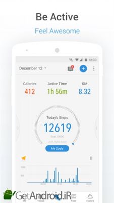 دانلود Walking & Running Pedometer for Health & Weight اندروید