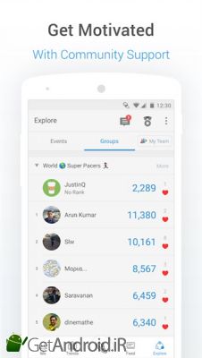 دانلود Walking & Running Pedometer for Health & Weight اندروید