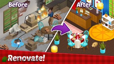 دانلود Fancy Cafe - Decorate your restaurant اندروید