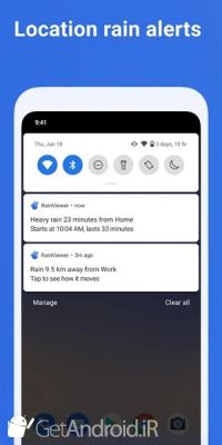 دانلود RainViewer Doppler Radar & Weather Forecast اندروید