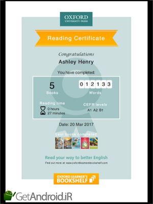 دانلود Oxford Learner's Bookshelf اندروید