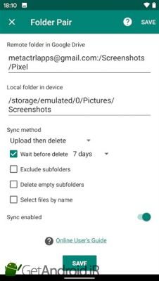 دانلود Autosync - Universal cloud sync and backup اندروید