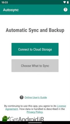 دانلود Autosync - Universal cloud sync and backup اندروید