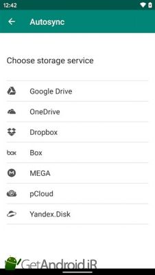 دانلود Autosync - Universal cloud sync and backup اندروید