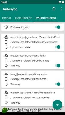 دانلود Autosync - Universal cloud sync and backup اندروید