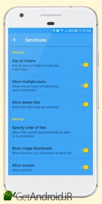 دانلود (Sendmate FREE (share files using wifi اندروید