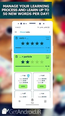 دانلود Learn English Phrasal Verbs. Vocabulary Builder اندروید