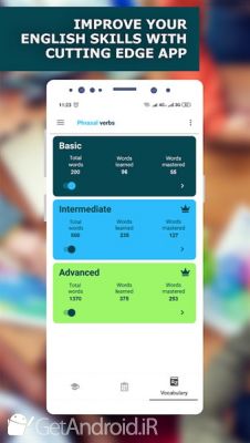 دانلود Learn English Phrasal Verbs. Vocabulary Builder اندروید