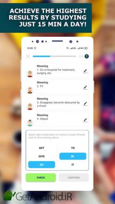 دانلود Learn English Phrasal Verbs. Vocabulary Builder اندروید