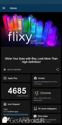 دانلود Flixy - Icon Pack اندروید
