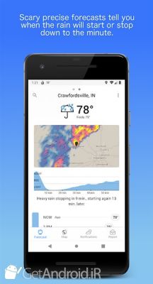 دانلود Dark Sky - Hyperlocal Weather اندروید