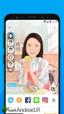 دانلود MojiPop - My Personal Emoji Keyboard & Camera اندروید