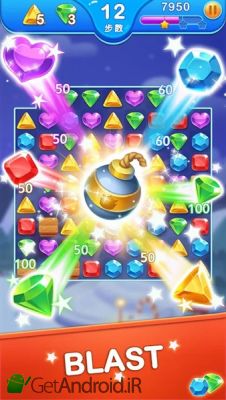 دانلود Jewel Blast Dragon - Match 3 Puzzle اندروید