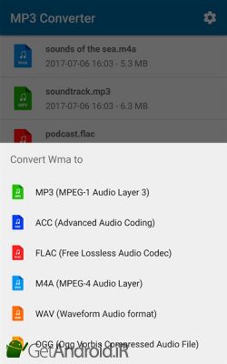 دانلود (MP3 Converter (music ogg flac wav wma aac اندروید