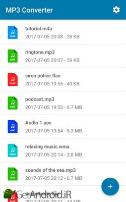 دانلود (MP3 Converter (music ogg flac wav wma aac اندروید