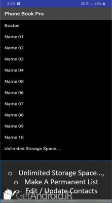 دانلود Phone Book Pro اندروید