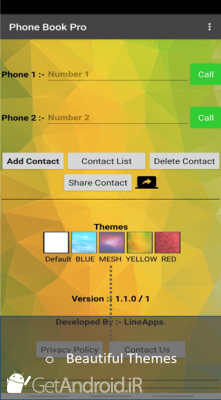 دانلود Phone Book Pro اندروید