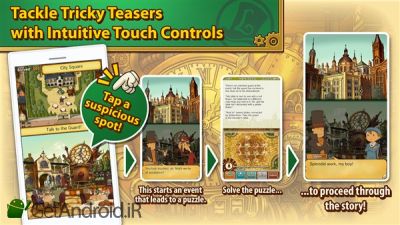 دانلود Layton: Unwound Future in HD اندروید