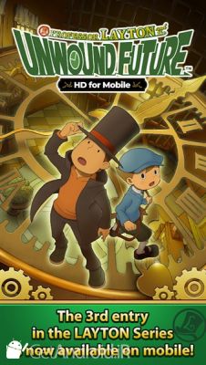 دانلود Layton: Unwound Future in HD اندروید
