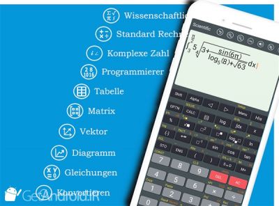 دانلود HiEdu Scientific Calculator He-580 Pro اندروید