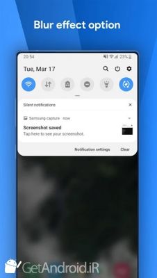 دانلود One Shade Custom Notifications and Quick Settings اندروید
