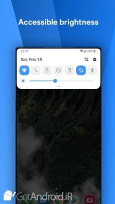 دانلود One Shade Custom Notifications and Quick Settings اندروید